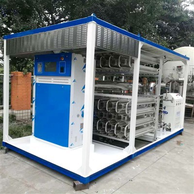 LNG eldsneytisdæla renna